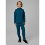 Regular sports sweatshirt without hood for boys 4F 4FJRSS26TFSWM0991-46S - Image 3
