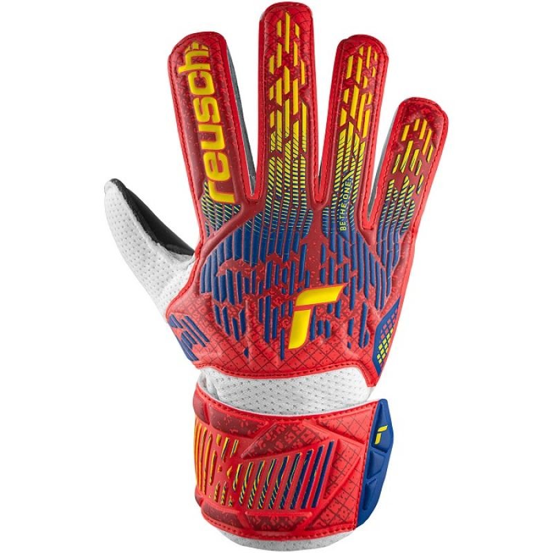 lupin-wear-ca-reusch-attrakt-solid-junior-gloves-54-72-016-8903-1125281 Reusch Attrakt Solid Junior Gloves 54/72/016/8903 - Image 1