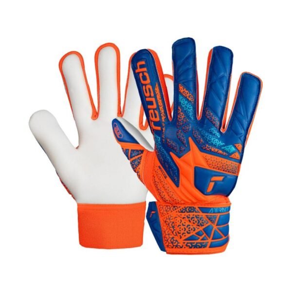 Reusch Attrakt Starter Solid Finger Support Jr 5472511 2290 Goalkeeper Gloves