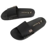 Rider mens sports shoes R10 Slide comfortable black slippers