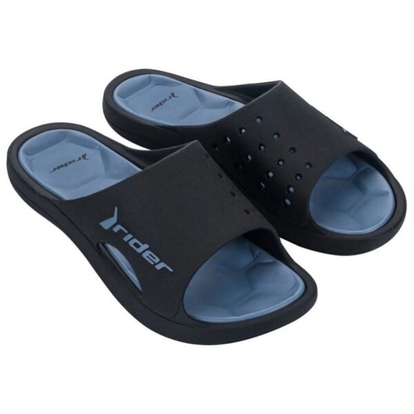 Rider shoes mens sports flip-flops Bay XIV Ad comfortable black slippers