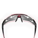 Rockbros 10001 Polarized Cycling Glasses - Black and Red - Image 3