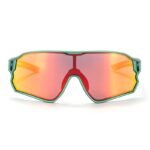 Rockbros 14110009002 polarized cycling glasses for children 8-14 years old - green - Image 2