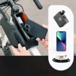 Rockbros 30120122002 Waterproof Bicycle Frame Bag with Magnetic Closure 0.9L - Black - Image 7