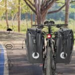 Rockbros 30140022001 waterproof bicycle bag for trunk - black - Image 3