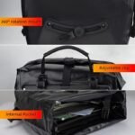 Rockbros 30140022001 waterproof bicycle bag for trunk - black - Image 5