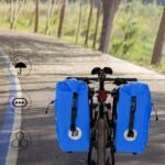 Rockbros 30140022004 Waterproof Bicycle Bag 25-32L - Blue - Image 3