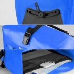Rockbros 30140022004 Waterproof Bicycle Bag 25-32L - Blue - Image 4