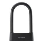 Rockbros 32210818001 SMART Bicycle Lock with Fingerprint Reader and Bluetooth Connectivity - Black