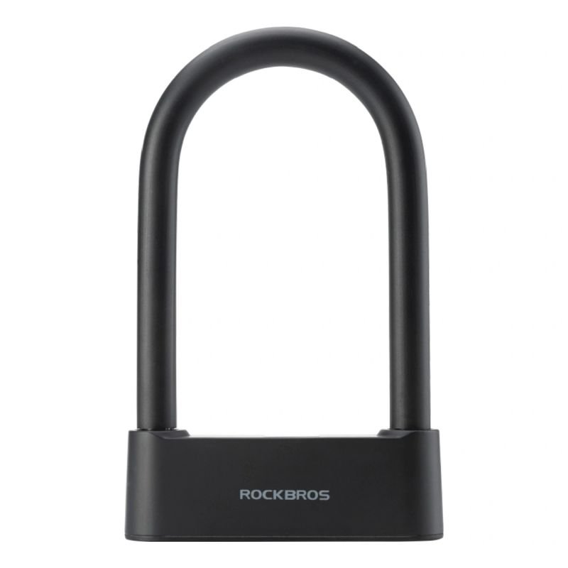 lupin-wear-ca-rockbros-32210818001-smart-bicycle-lock-with-fingerprint-reader-and-bluetooth-connectivity-black-2398012 Rockbros 32210818001 SMART Bicycle Lock with Fingerprint Reader and Bluetooth Connectivity - Black - Image 1