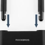 Rockbros 32210818001 SMART Bicycle Lock with Fingerprint Reader and Bluetooth Connectivity - Black - Image 7