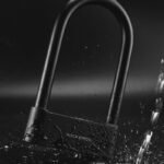 Rockbros 32210818001 SMART Bicycle Lock with Fingerprint Reader and Bluetooth Connectivity - Black - Image 8