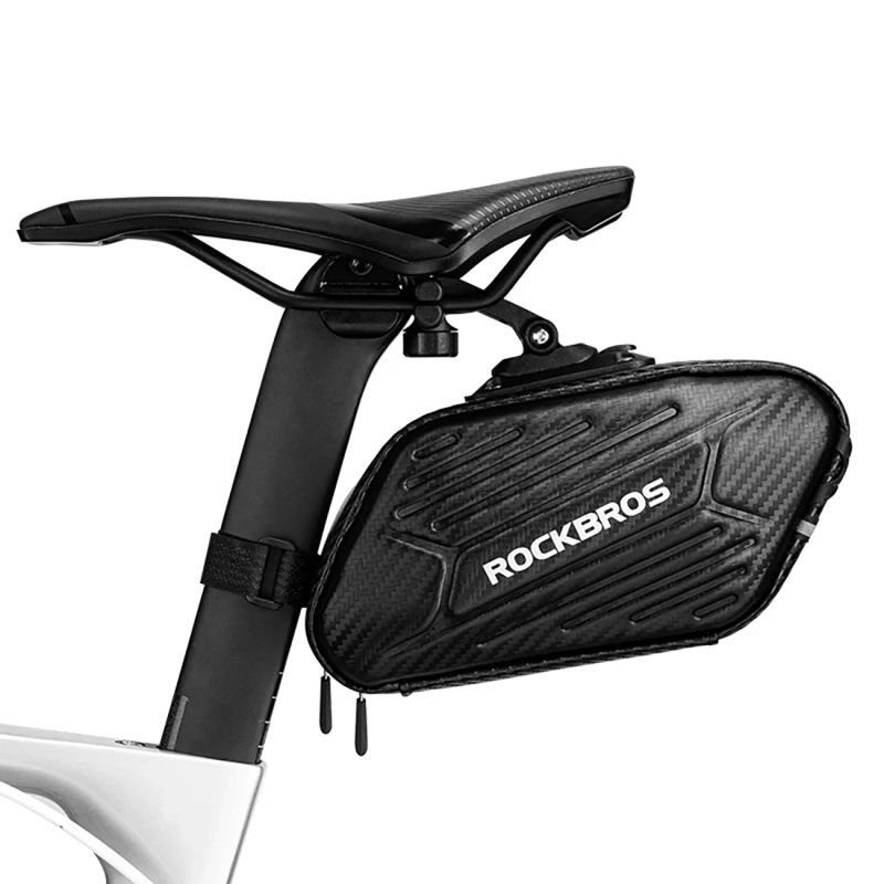 lupin-wear-ca-rockbros-b59-bicycle-saddle-bag-1-5l-black-2397976 Rockbros B59 Bicycle Saddle Bag 1.5L - Black - Image 1