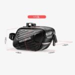 Rockbros B59 Bicycle Saddle Bag 1.5L - Black - Image 6