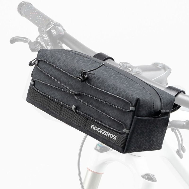 lupin-wear-ca-rockbros-bicycle-handlebar-bag-black-1897210 Rockbros bicycle handlebar bag black - Image 1