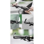 Rockbros BT1007B Bicycle Holder Set with Horns - Black - Image 3