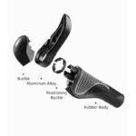 Rockbros BT1007B Bicycle Holder Set with Horns - Black - Image 4
