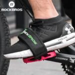 Rockbros GZT1001BK Bicycle Pedal Straps 2 pcs - Black - Image 3