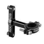 Rockbros KS-416 Adjustable Aluminum Bottle Cage Adapter - Black