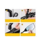 Rockbros left bicycle mirror 26210005001 black - Image 3