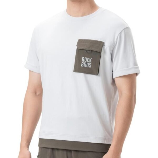 Rockbros Mens MTB T-Shirt White L