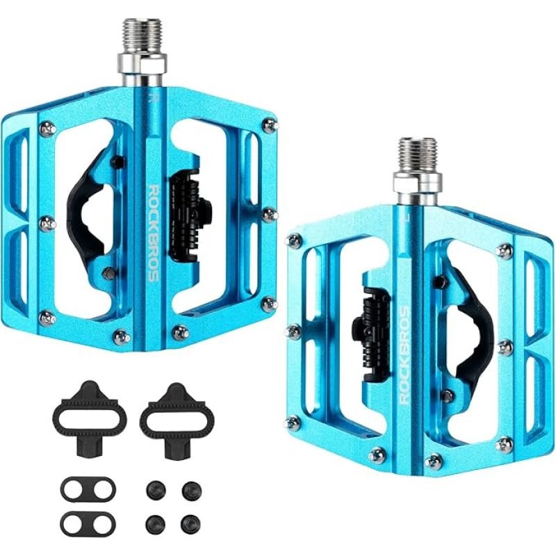 lupin-wear-ca-rockbros-pd15-bl-blue-bicycle-pedals-2013190 Rockbros PD15-BL Blue Bicycle Pedals - Image 1