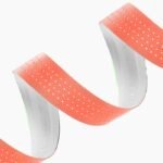 Rockbros Perforated Silicone Handlebar Tape - Orange - Image 2