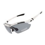 Rockbros polarized sunglasses 5 lenses white - Image 2
