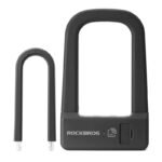 Rockbros RBNS1 SMART Bike Lock with NFC Reader - Black - Image 3