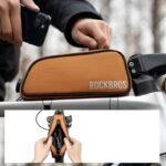 Rockbros TL004 ROAD TO SKY 0.7 l waterproof frame bag - orange - Image 5