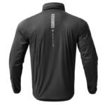 Rockbros TLWT002 ROAD TO SKY M Bicycle Windbreaker - Black - Image 3