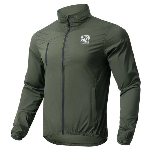 Rockbros TLWT002 ROAD TO SKY M Bicycle Windbreaker - Green