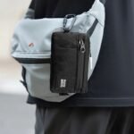 Rockbros Travel Wallet with Carabiner - Black - Image 2
