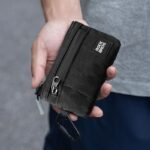 Rockbros Travel Wallet with Carabiner - Black - Image 3