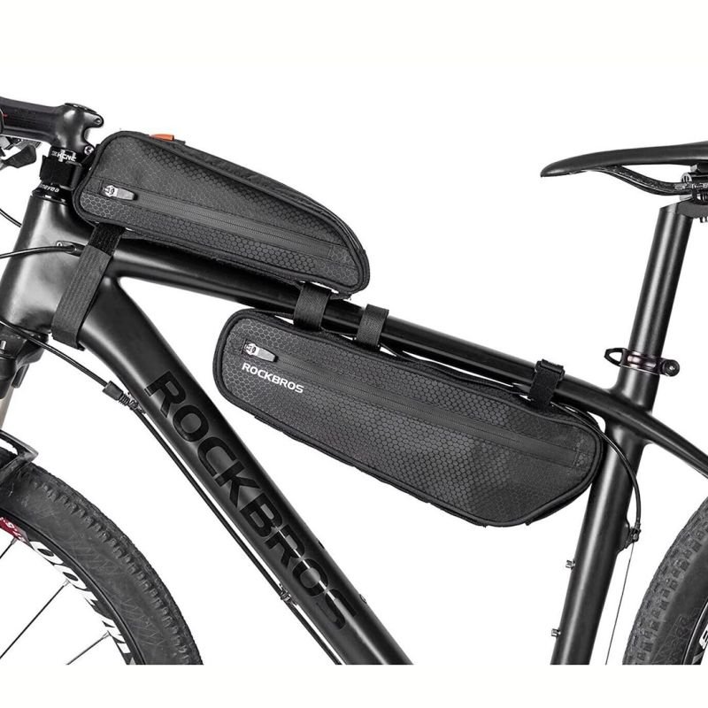 lupin-wear-ca-rockbros-two-piece-bicycle-frame-bag-2977497 Rockbros two-piece bicycle frame bag - Image 1