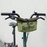 Rockbros W020-1 Foldable Handlebar Bicycle Bag - Green - Image 3