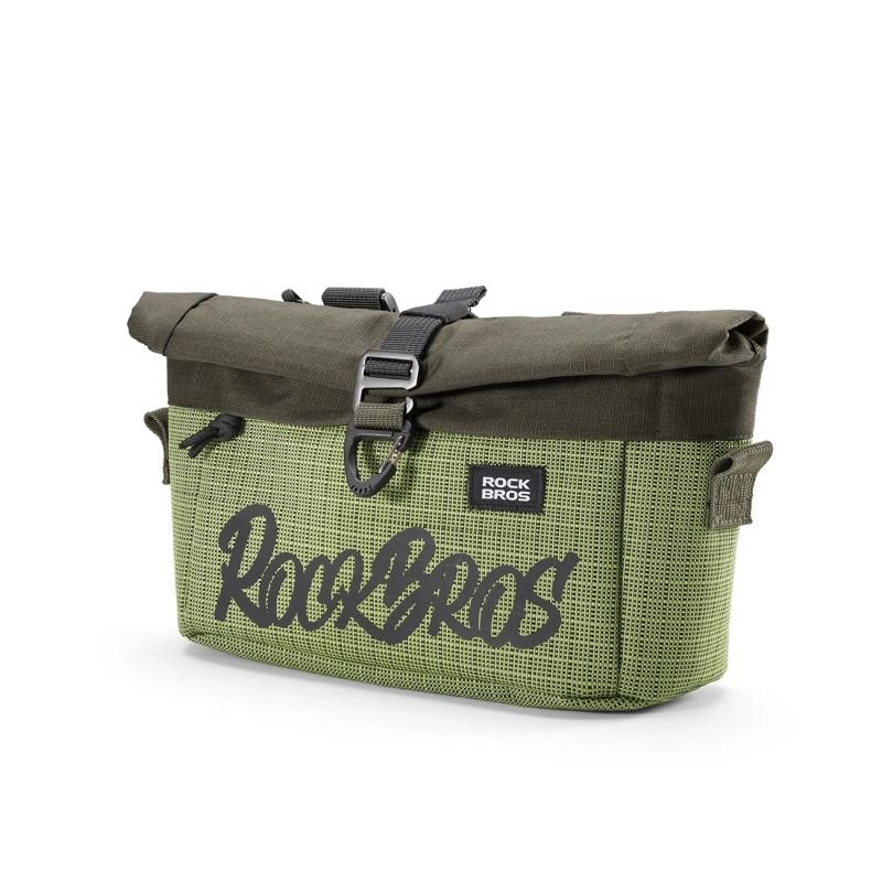lupin-wear-ca-rockbros-w020-dual-purpose-front-bag-bike-shoulder-green-3218025 Rockbros W020 Dual-Purpose Front Bag, Bike/Shoulder - Green - Image 1