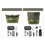 Rockbros W020 Dual-Purpose Front Bag, Bike/Shoulder - Green - Image 6