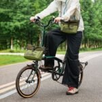 Rockbros W020 Dual-Purpose Front Bag, Bike/Shoulder - Green - Image 7