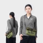 Rockbros W020 Dual-Purpose Front Bag, Bike/Shoulder - Green - Image 8