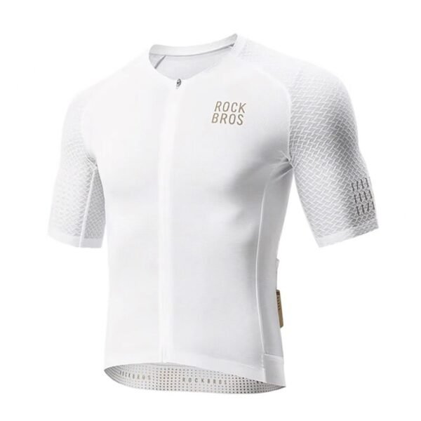 Rockbros YDDX011 Diamond Short Sleeve Cycling Jersey Size XL - White