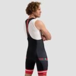 Rogelli GARA MOSTRO II shorts black and red M - Image 2