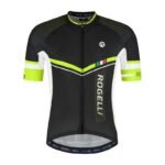 Rogelli Gara Mostro II T-shirt Black and Yellow M