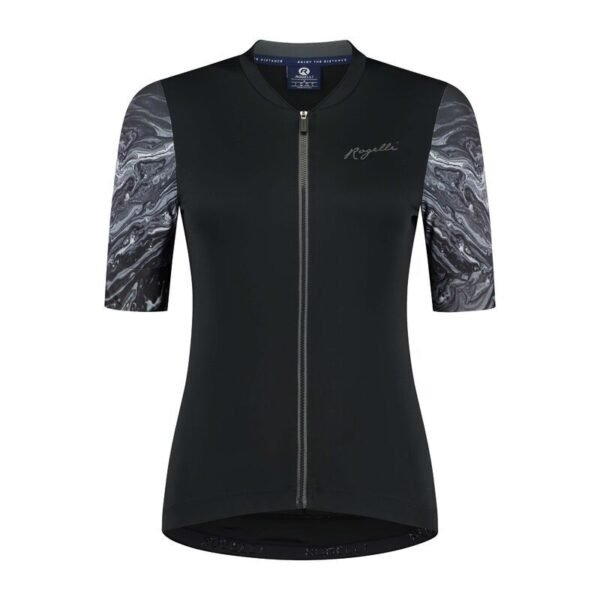 Rogelli LIQUID womens t-shirt black and gray S