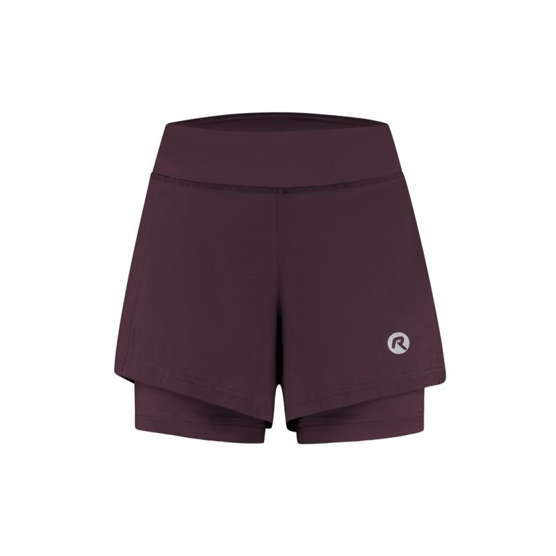 lupin-wear-ca-rogelli-women-s-shorts-2in1-essential-purple-xs-2009300 Rogelli womens shorts 2in1 ESSENTIAL purple XS - Image 1