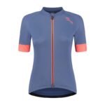 Rogelli womens T-shirt MODESTA blue-coral XS