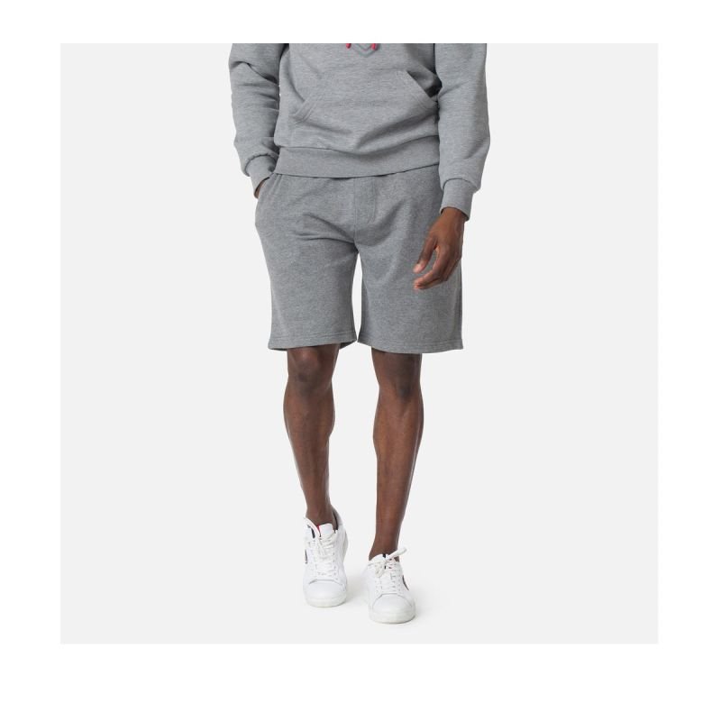 lupin-wear-ca-rossignol-logo-short-pant-ft-gray-1751170 ROSSIGNOL Logo Short Pant Ft Gray - Image 1