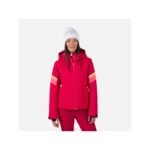 Rossignol W Strawpile Jkt Jacket Red - Image 2