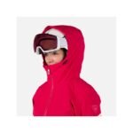 Rossignol W Strawpile Jkt Jacket Red - Image 4