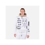 Rossignol W Yety Fleecy Bomber Jacket Jkt White
